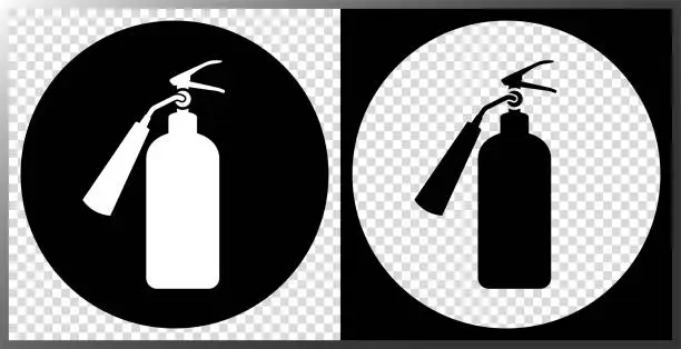 Vector illustration of Fire extinguisher icon.