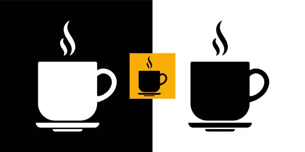 Vector illustration of Coffee cup icon.