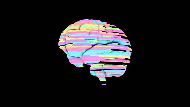 istock Meta Brain, 3D render of human brain with glow colourful surface 1458004552