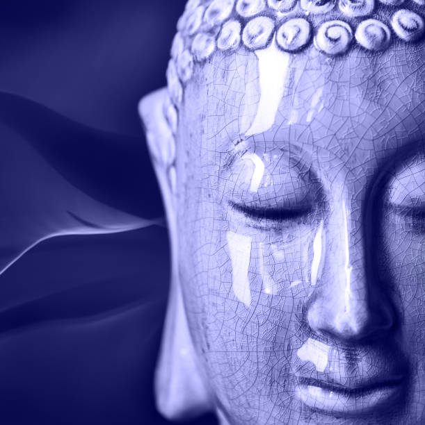 istock Buddha close up portrait 1458005338