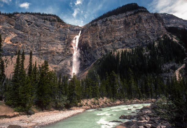 istock Yoho National Park - Takakkaw Falls & River - 1989 1458013226