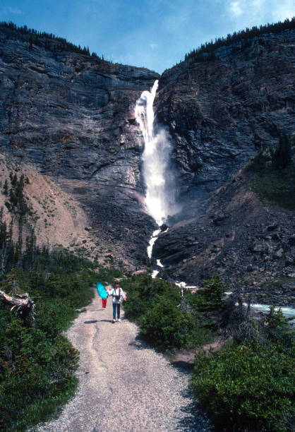 istock Yoho National Park - Takakkaw Falls & Trail - 1989 1458013365