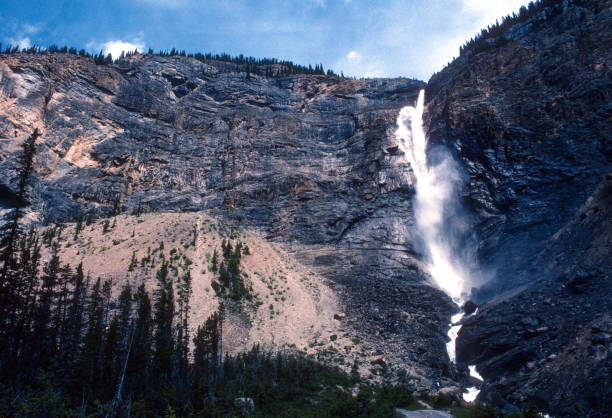 istock Yoho National Park - Takakkaw Falls Wide View - 1989 1458014154