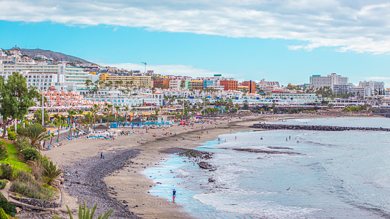 Costa de Adeje Beach in Tenerife Spain