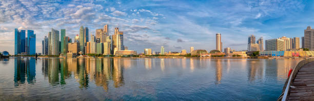 istock Singapore Central Business District at Marina Bay 1458019657