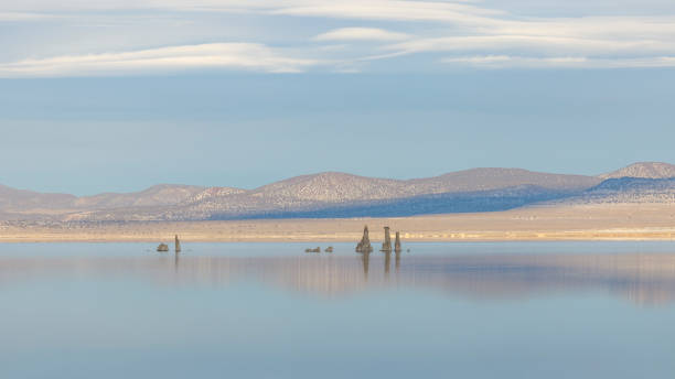 istock Mono Lake landscape in winter. 1458026586