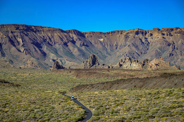istock volcanic rocky mountains in Tenerife island 1458026906