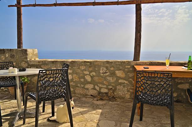 istock The view from the cafe in the Himara castle 1458039750