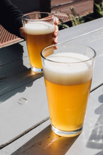 istock two pint glasses of beer on table 1458041383