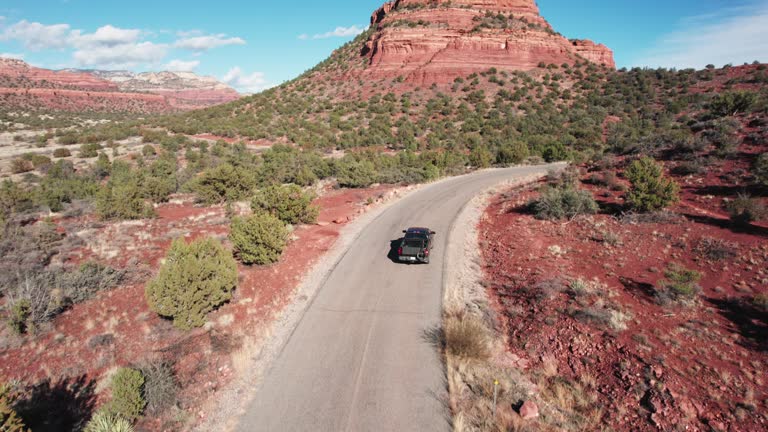 Truck with Mountain Bike in Sedona, AZ