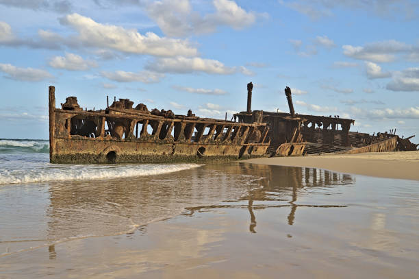 istock S.S. Maheno ship wreck on Frazer Island 1458054908