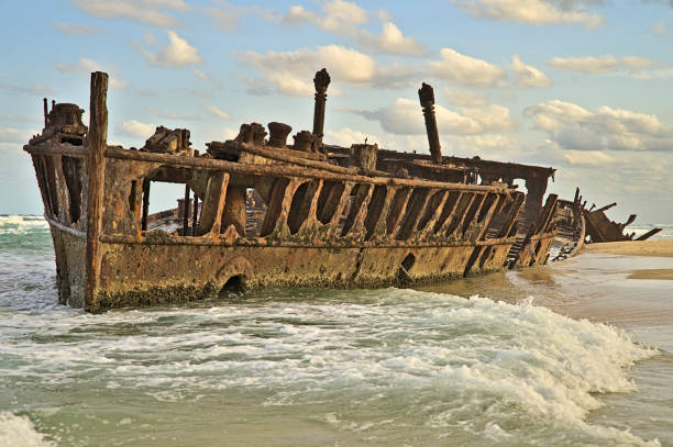 istock S.S. Maheno ship wreck on Frazer Island 1458054967