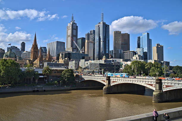 istock The skyline of Melbourne and Princes Bridge 1458058396