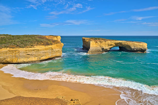 London Arch along the Great Ocean Road in present times