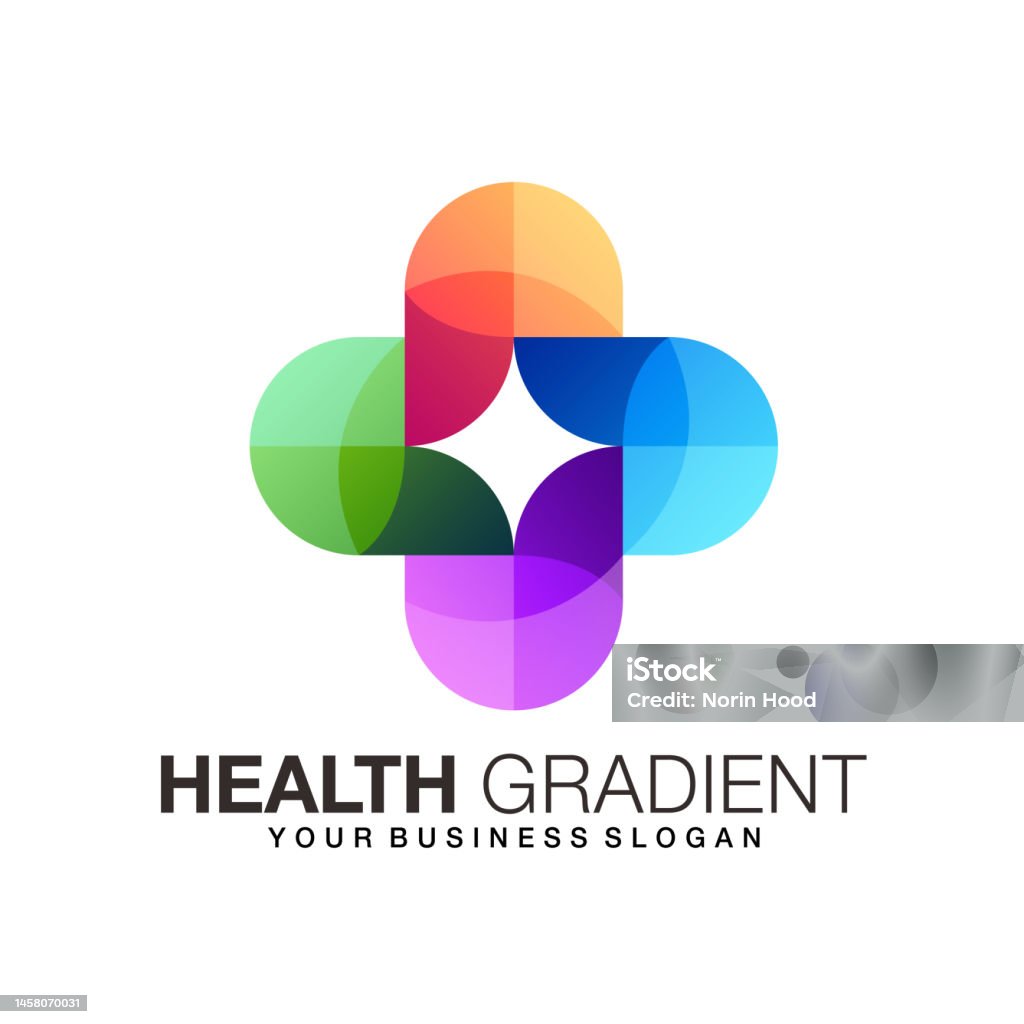 Health Gradient Health Gradient Vector Design Illustration Stock Illustration ...