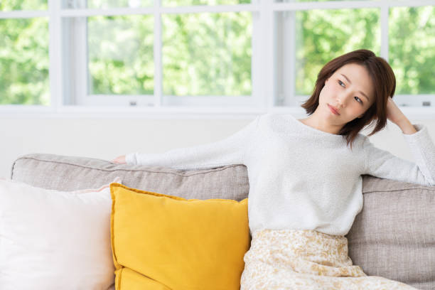 istock attractive asian woman , think 1458080819
