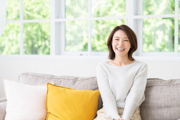 istock attractive asian woman relaxing 1458081127