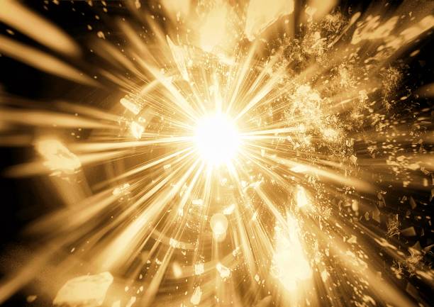 Abstract background with flames exploding Abstract background with fire flame explosion in science concept explosive stock pictures, royalty-free photos & images