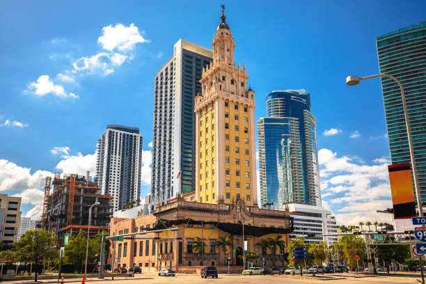 istock Freedom Tower in Miami street view 1458106251