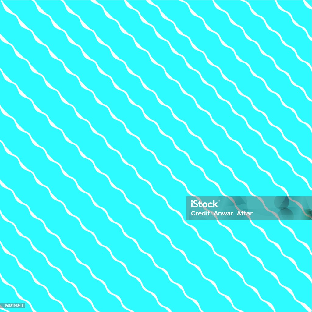 Distorted Blue Pattern Distorted Diagonal Strips Seamless Pattern Sky Blue Background With ...