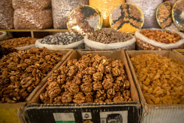 istock The delicious walnuts in the bazaar. 1458121500