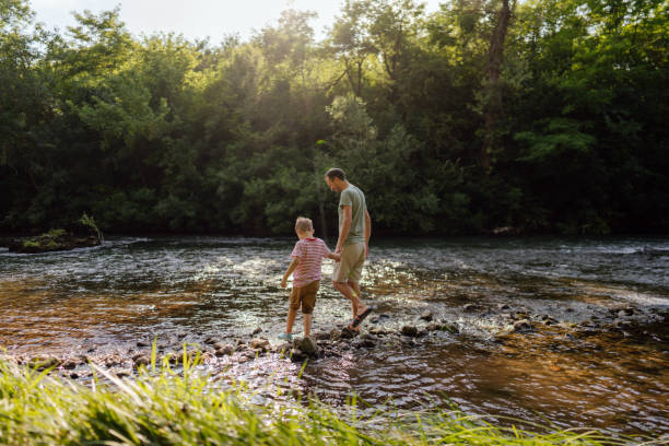 istock Beautiful day spent in nature with my dad 1458134976