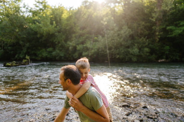 istock Beautiful day spent in nature with my dad 1458135111