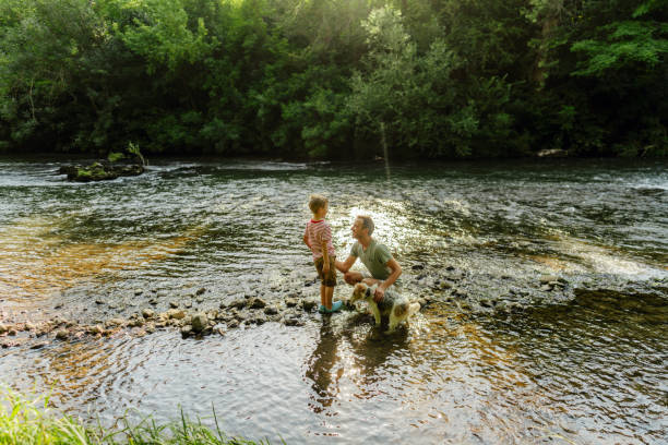 istock Beautiful day spent in nature with my dad 1458135114