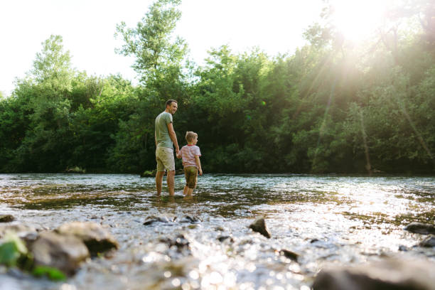 istock Beautiful day spent in nature with my dad 1458135582
