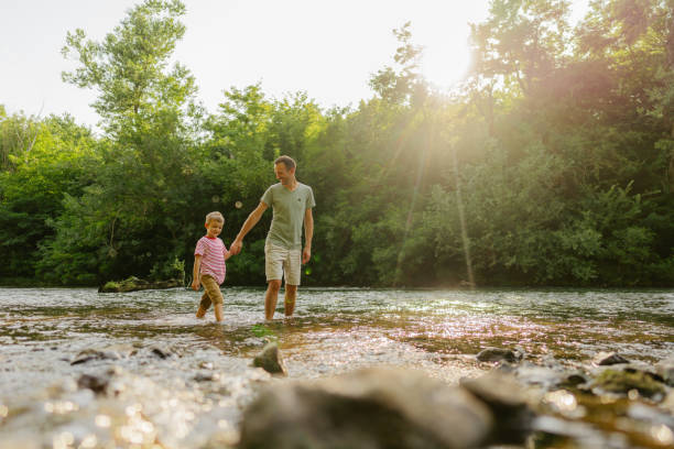istock Beautiful day spent in nature with my dad 1458136508