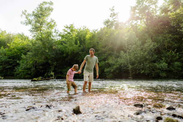 istock Beautiful day spent in nature with my dad 1458136514