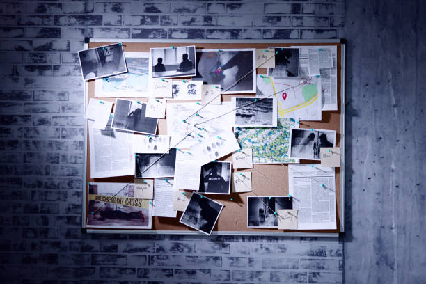 istock Police Investigator Board Background 1458137142