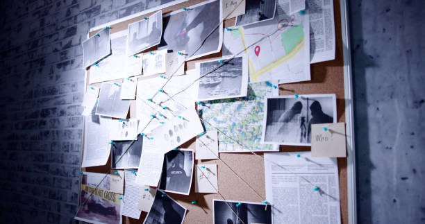 istock Police Investigator Board Background 1458137194