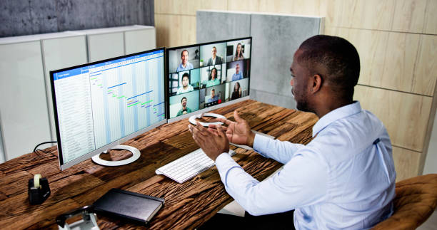 istock Virtual Diary Conference Webinar On Desktop Monitor 1458137421