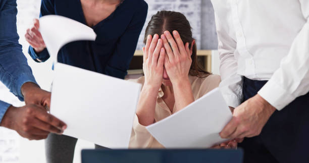 istock Workplace Stress And Headache Pain. Business 1458140430