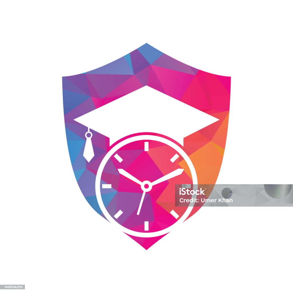 Study Time. Sign Study Time Vector Logo Design Stock Illustration - Download Image Now ...