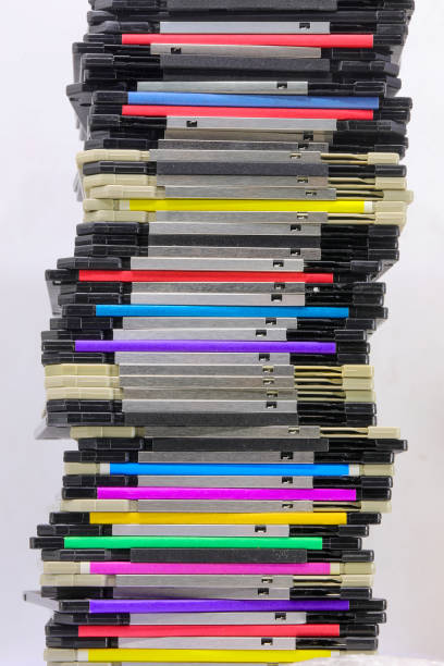 istock floppy disks used to save computer data in the 90s 1458151350