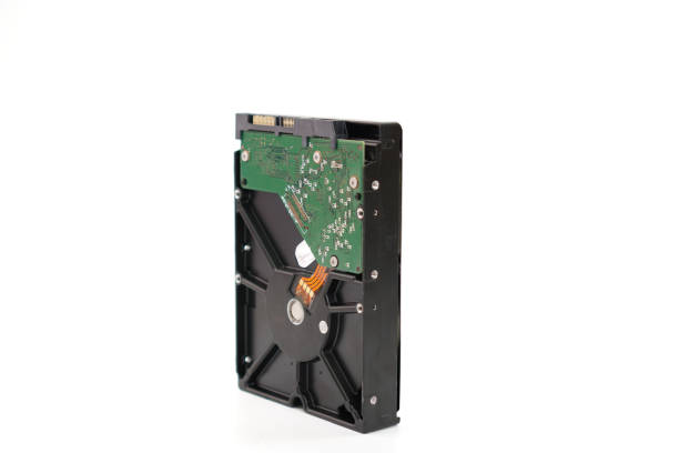 istock The figure shows a 3.5-inch magnetic hard drive used for a desktop or server computer on a white background. 1458157240