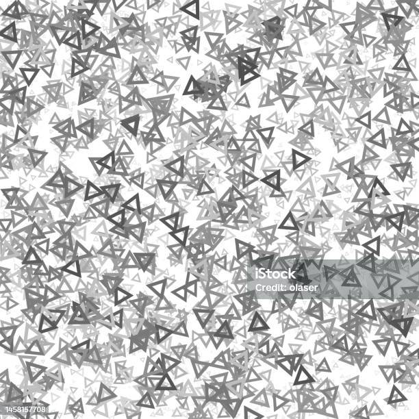 Random Direction Pattern Triangles In Cloud Random Direction Stock Illustration - Download Image ...