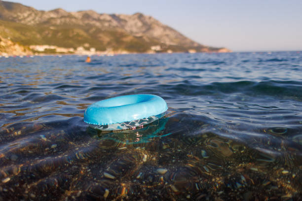 istock A blue rubber ring floats in the Adriatic Sea 1458169911