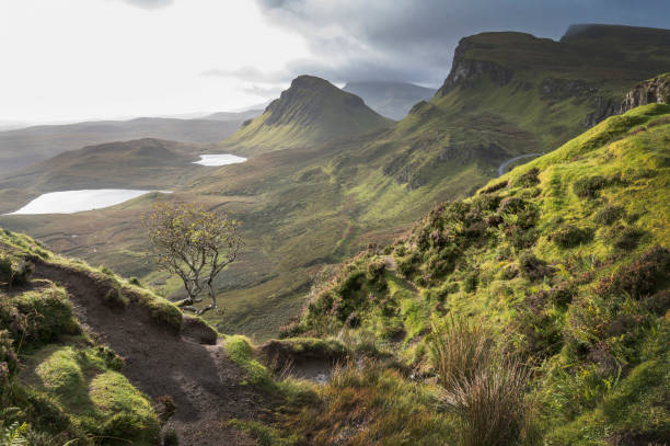 istock Storm clouds gathering at the Quiraings 1458178631