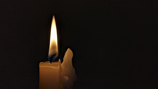 Burning candle