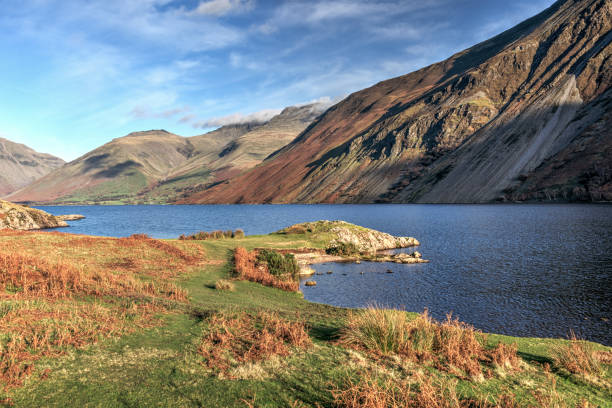 Lingmell, Scafell & The Wasdale Screes stock photo