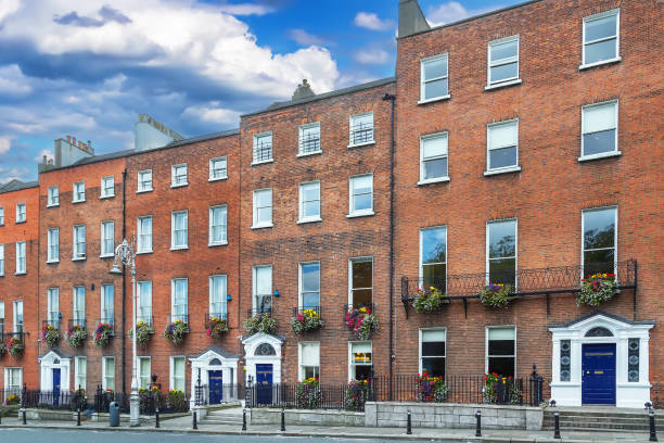 istock Street in Dublin, Ireland 1458208219