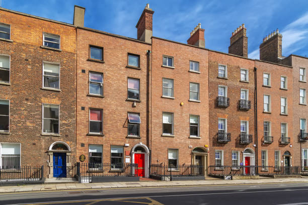 istock Street in Dublin, Ireland 1458208436