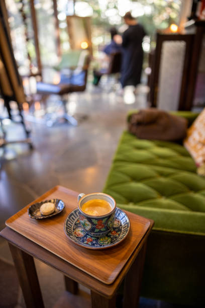 istock Coffee in hair salon 1458209290