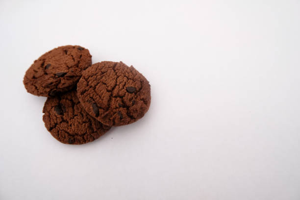 istock chocolate cookies on a white background 1458212715