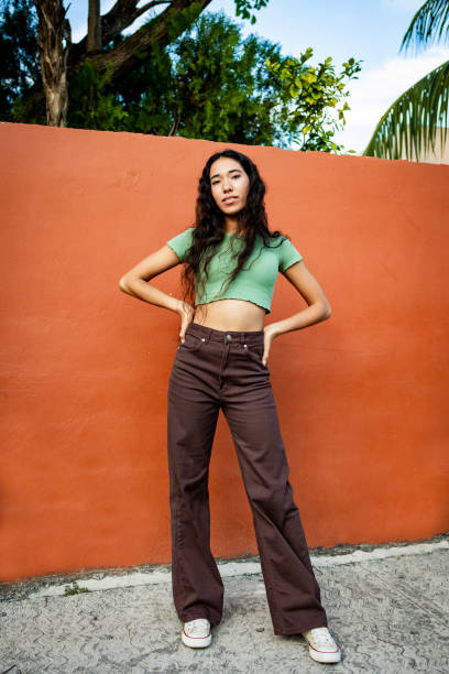 Confident young Hispanic woman