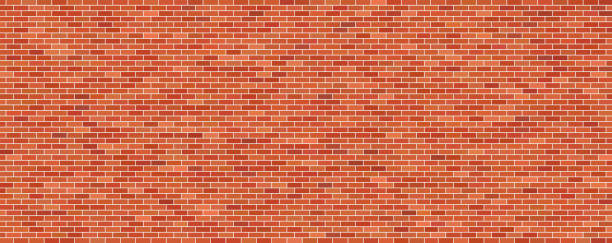 stare brązowe tło ściany z cegły - brick stock illustrations