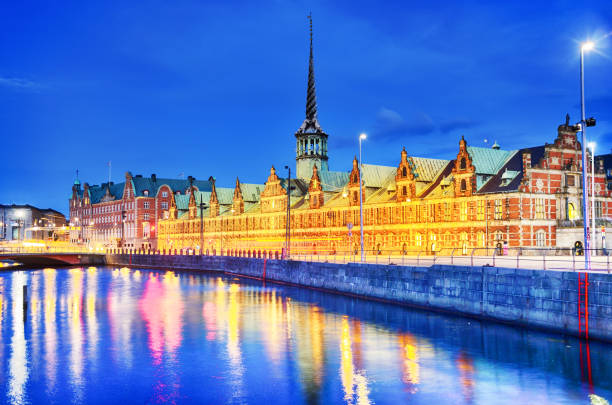 istock Stock Exchange, Copenhagen, Denmark 1458247627